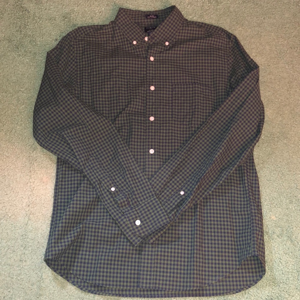 J.Crew Slim Untucked Button Down Shirt